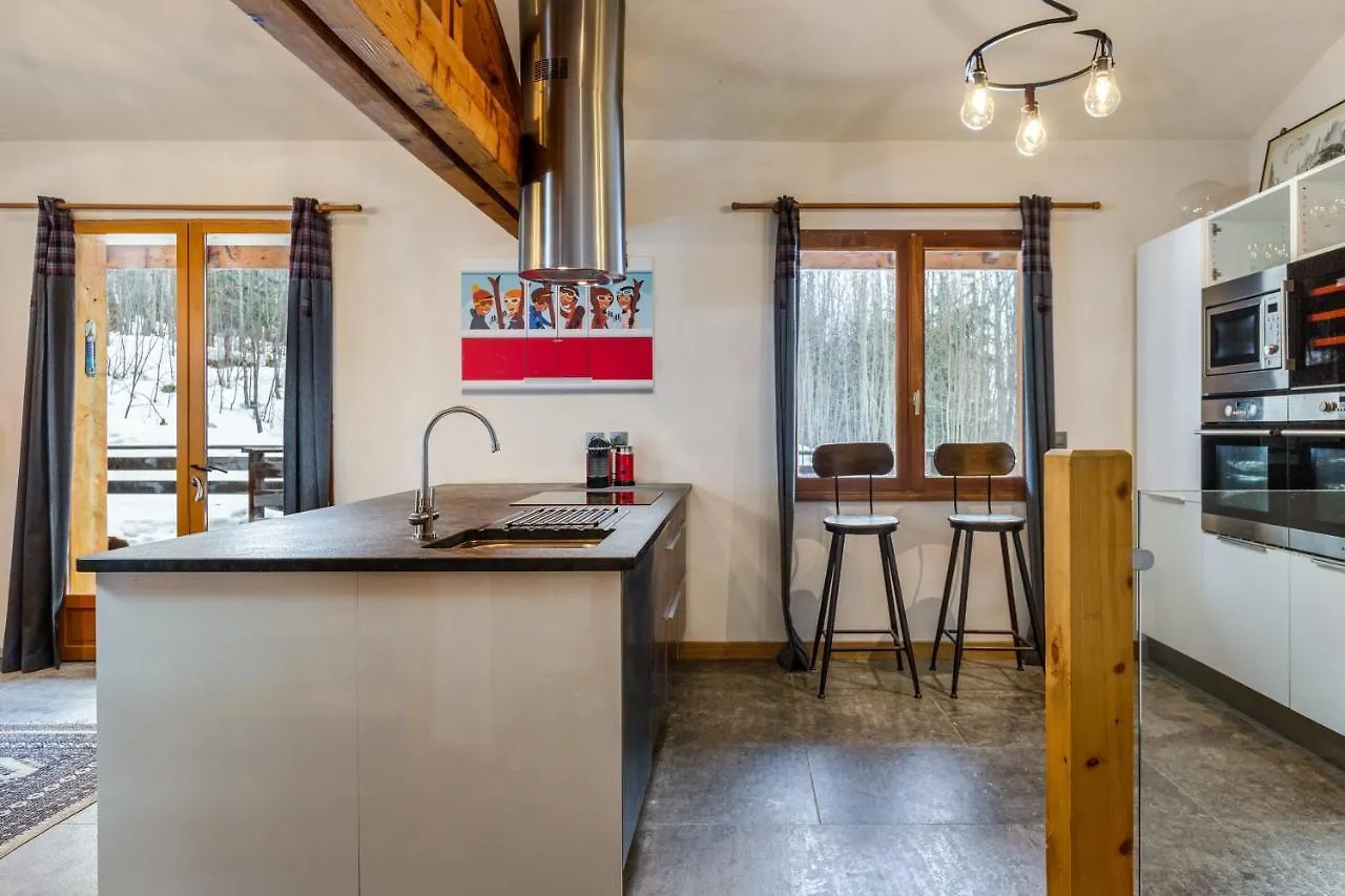 Chalet Fleur De Lys - Chalet 4Br Wood Stove , Home Cinema , Parental Suite - By Cozee Rentals Les Houches Fransa